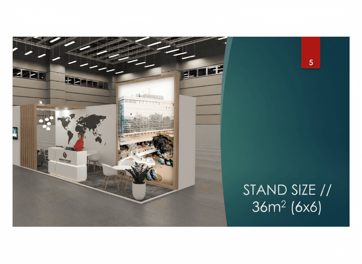 Stand 36 m²