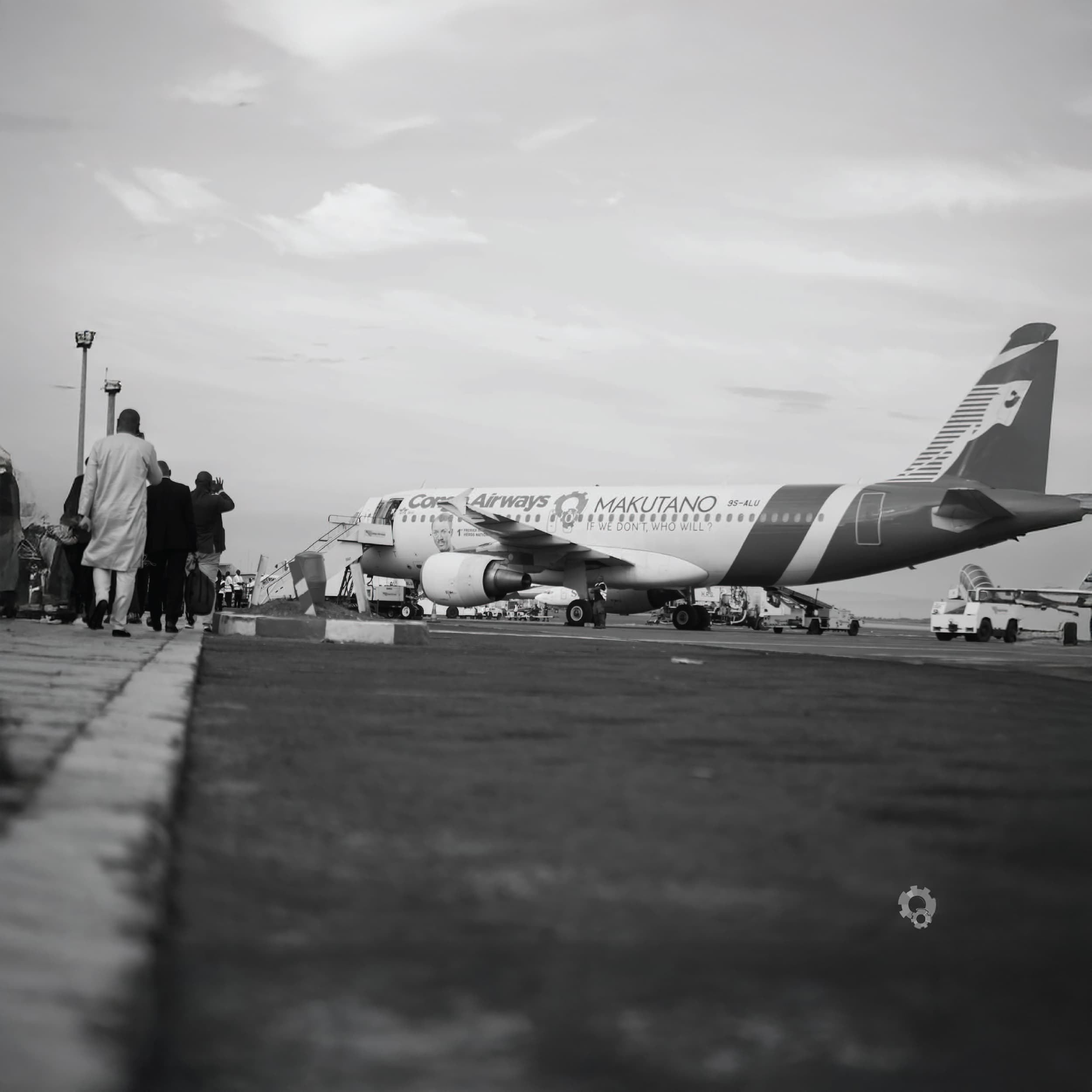 Congo Airways aux couleurs Makutano — Tribute to George Forrest, hommage au mécène du réseau